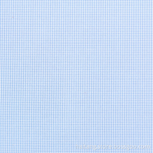 Check Polyester Shirt Fabric Anti-wrinkle Moisture Fabric